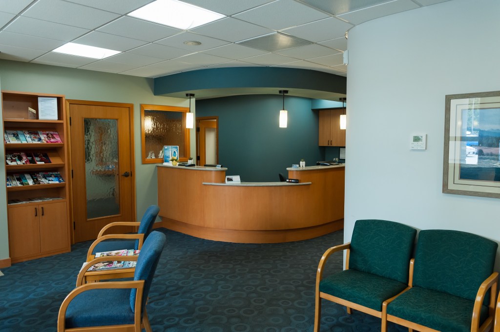 Front desk at Skagit Dental Design